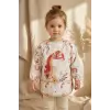 Aura Unicorn Desenli Sıvı Geçirmez Uzun Kollu Bebek Mama Önlüğü - BLW Uyumlu, Kırıntı Cepli ve Leke Tutmaz Aktivite Önlüğü 6-24 Ay