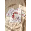 Aura Unicorn Desenli Sıvı Geçirmez Uzun Kollu Bebek Mama Önlüğü - BLW Uyumlu, Kırıntı Cepli ve Leke Tutmaz Aktivite Önlüğü 6-24 Ay