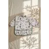 Bebek Uzun Kollu Sıvı Geçirmez Leke Tutmaz 2li Mama Önlüğü Seti - Safari Serisi Kırıntı Cepli BLW Önlüğü 6-24 Ay