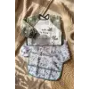 Bebek Uzun Kollu Sıvı Geçirmez Leke Tutmaz 2li Mama Önlüğü Seti - Safari Serisi Kırıntı Cepli BLW Önlüğü 6-24 Ay