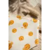 Bebek & Çocuk %100 Pamuklu Ayarlanabilir 2li Bandana Mama Önlüğü Seti - Hardal ve Aslan Desenli Safari Serisi