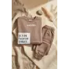 Action Street Çocuk Unisex Kahverengi Pamuklu Oversize Sweatshirt ve Jogger Eşofman Takımı