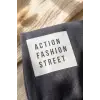 Action Street Çocuk Unisex Füme Pamuklu Oversize Sweatshirt ve Jogger Eşofman Takımı