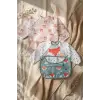 ToddlePure 2li Set Sıvı Geçirmez Uzun Kollu Bebek Mama Önlüğü - 6-24 Ay BLW Uyumlu, Ayı ve Tilki Desenli Faaliyet Önlüğü