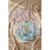 TinyGuard Su Geçirmez Uzun Kollu Bebek Mama ve Aktivite Önlüğü 6-24 Ay - 2li Set Bear & Traffic Serisi Leke Tutmaz BLW Önlüğü