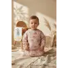 2’li Su Geçirmez Uzun Kollu Mama Önlüğü Seti 6-24 Ay - Leke Tutmaz, BLW Uyumlu, Ayıcık ve Safari Desenli Bebek Etkinlik Önlüğü