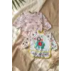 2’li Su Geçirmez Uzun Kollu Mama Önlüğü Seti 6-24 Ay - Leke Tutmaz, BLW Uyumlu, Ayıcık ve Safari Desenli Bebek Etkinlik Önlüğü