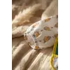 Uzun Kollu Su Geçirmez Bebek Mama Önlüğü 2li Set -6-24 Ay BLW Uyumlu, Leke Tutmaz, Ayıcık ve Civciv Temalı Aktivite Önlüğü