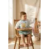 2li Sıvı Geçirmez Uzun Kollu Mama Önlüğü 6-24 Ay- BLW Uyumlu, Kırıntı Cepli, Leke Tutmaz Bebek Yemek ve Aktivite Önlüğü