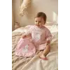 Kız Bebek Su Geçirmez Kollu Mama Önlüğü 2li Set - Leke Tutmaz, Sıvı Geçirmez, Lastikli Manşet, Kuğu ve Balerin Ayıcık Desenli Aktivite Önlüğü