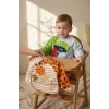 2li Set Su Geçirmez Uzun Kollu Bebek Mama Önlüğü - Leke Tutmaz Zürafa ve Timsah Desenli 6-24 Ay Aktivite Smock Seti