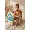 Lüks Sıvı Geçirmez Uzun Kollu Bebek BLW Önlüğü 6-24 Ay - 2li Set Hayvan Figürlü Mama Önlüğü - Leke Tutmaz ve Yıkanabilir Etkinlik Önlüğü