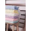 Biyeli Unisex Bebek Nohut Battaniye 80*80 Cm - Turkuaz