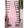 Biyeli Kız Bebek Nohut Battaniye 80*80 Cm - Pembe