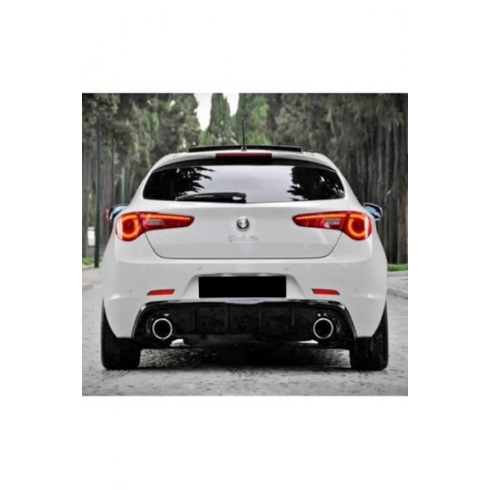 Alfa Romeo Giulietta Difüzör Çift Çıkış (plastik) Uyumlu