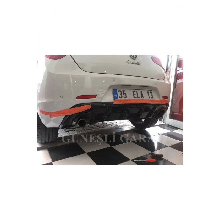 Alfa Romeo Giulietta Difüzör Çift Çıkış (plastik) Uyumlu