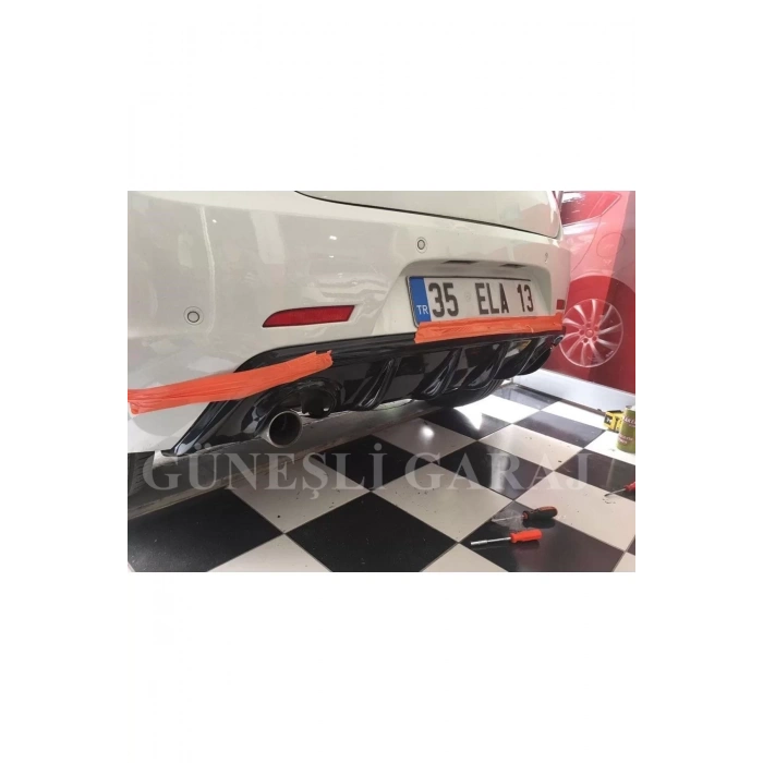 Alfa Romeo Giulietta Difüzör Çift Çıkış (plastik) Uyumlu