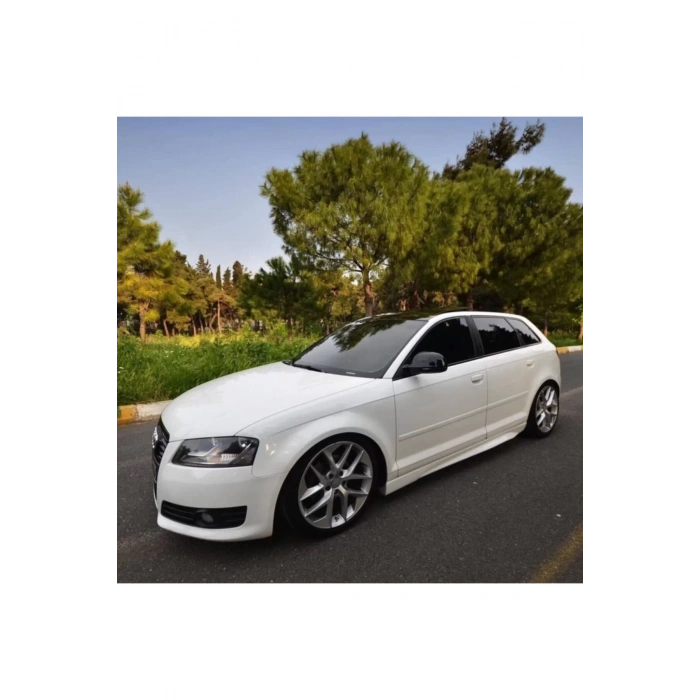Audi A3 Yan Marşpiyel 2006 - 2012 (ÇİFT) (PLASTİK)