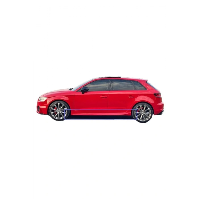 Audi A3 Yan Marşpiyel Hb 2013-2017 (ÇİFT) (PLASTİK)