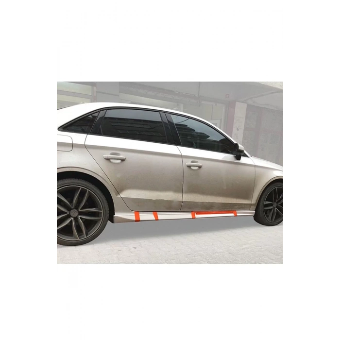 Audi A3 Yan Marşpiyel Sedan 2013-2017 (plastik) Uyumlu