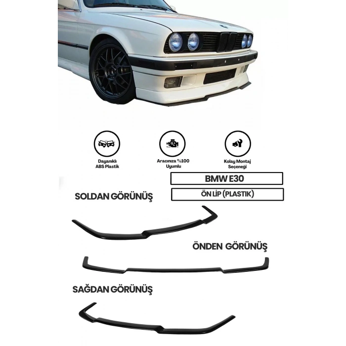 Bmw E30 Ön Lip (plastik)