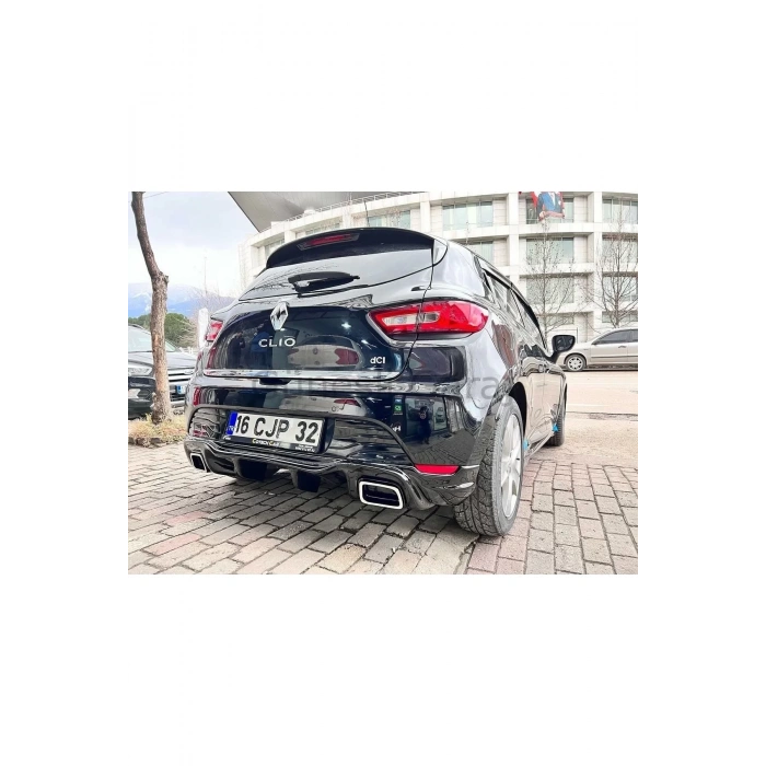 Clio 4 Rs Egzoz Görünümlü Difüzör (plastik)
