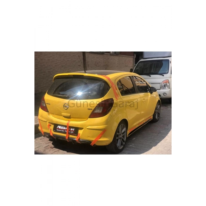 Corsa D Egzoz Çıkışlı Difüzör (PLASTİK)