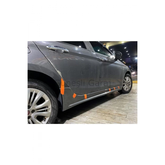 Fiat Egea HB 2021-2023 Uyumlu Makyajlı Kasa Uyumlu Boyasız Plastik Body Kit Seti