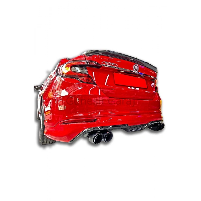 Fiat Egea Sedan Uyumlu Makyajlı Body Kit Seti Plastik