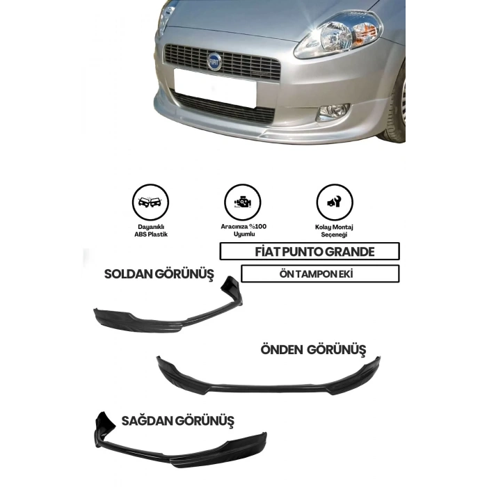 Fiat Punto Grande uyumul Ön Ek (plastik)
