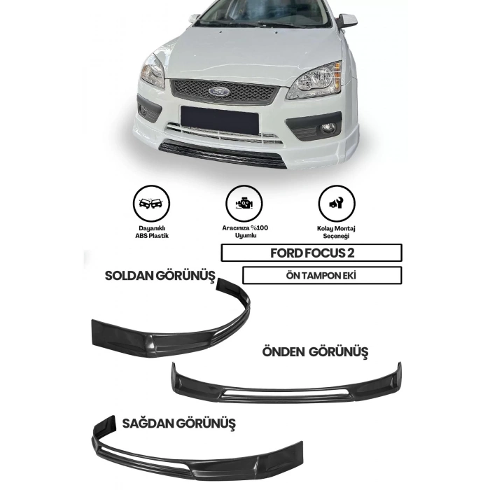 Ford Focus 2 Ön Ek (plastik) Uyumlu