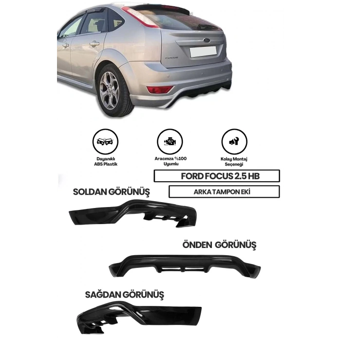 Ford Focus 2.5 Uyumlu Hb Arka Ek (plastik)