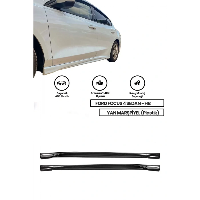 Ford Focus 4 Sedan Body Kit Seti Plastik Uyumlu