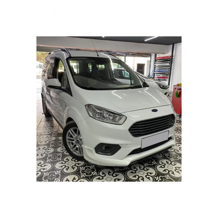 Ford Tourneo Courier 2018-2023 Makyajlı Kasa Uyumlu Boyasız Plastik Servis Model Ön Ek