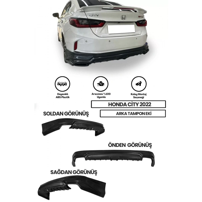 Honda City 2022 Body Kit Seti Plastik