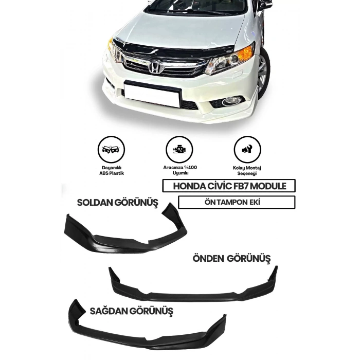 Honda Civic Fb7 Modulo Ön Ek Uyumlu