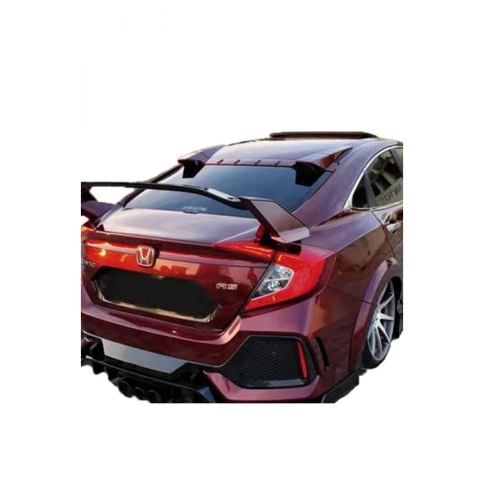 Honda Civic Fc5 3 Uyumlu Parça Tavan Spoiler (plastik)