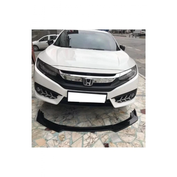 Honda Civic Fc5 Ön Lip (3 Parça) (plastik)