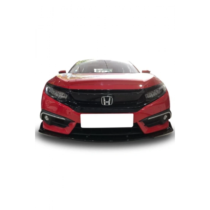 Honda Civic Fc5 Turbo Uyumlu Ön Lip P. Black (PLASTİK)