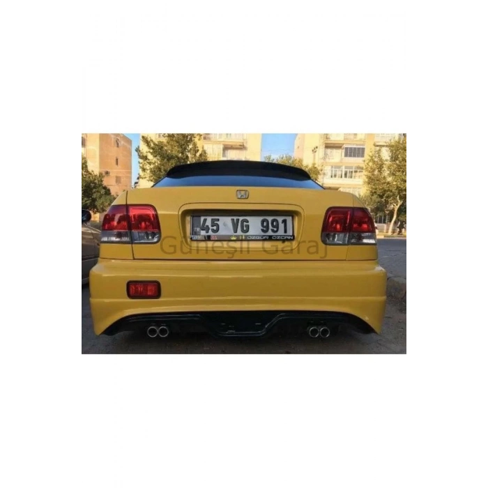 Honda Civic Les Makyajsız Kasa Custom Arka Ek (Plastik)