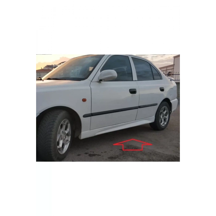 Hyundai Accent Admire 2000-2006 Marşpiyel (Plastik)