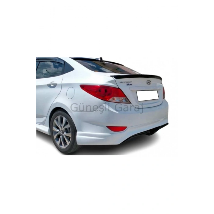 Hyundai Accent Blue Arka Ek (plastik) Uyumlu