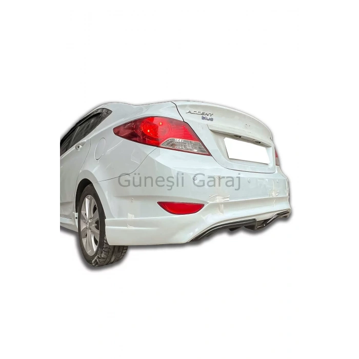 Hyundai Accent Blue Arka Ek (plastik) Uyumlu