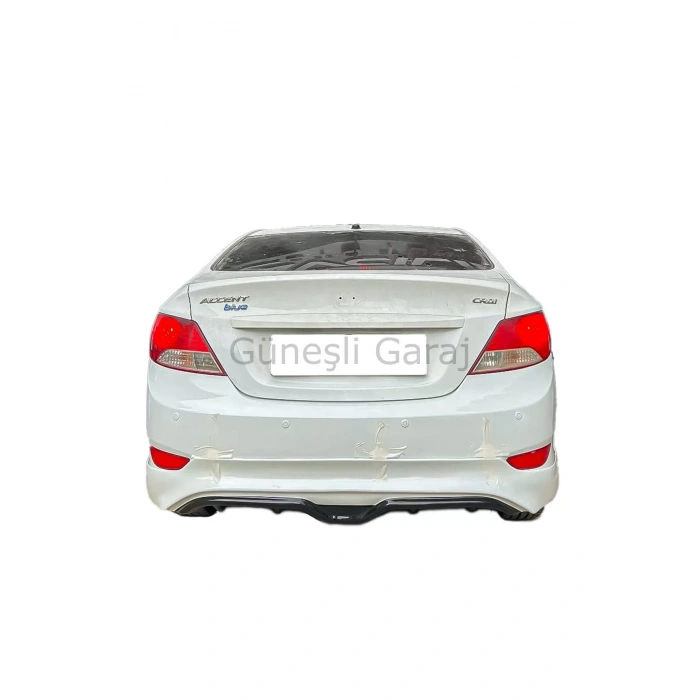 Hyundai Accent Blue Arka Ek (plastik) Uyumlu