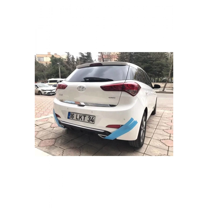 Hyundai I20 Egzoz Görünüm Difüzör (PLASTİK)
