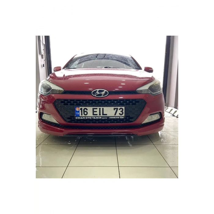 Hyundai I20 Uyumlu Ön Tampon Eki (plastik)