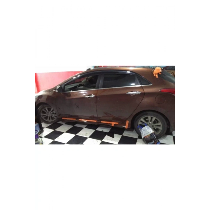 Hyundai I30 Yan Marşpiyel (ÇİFT) (PLASTİK)