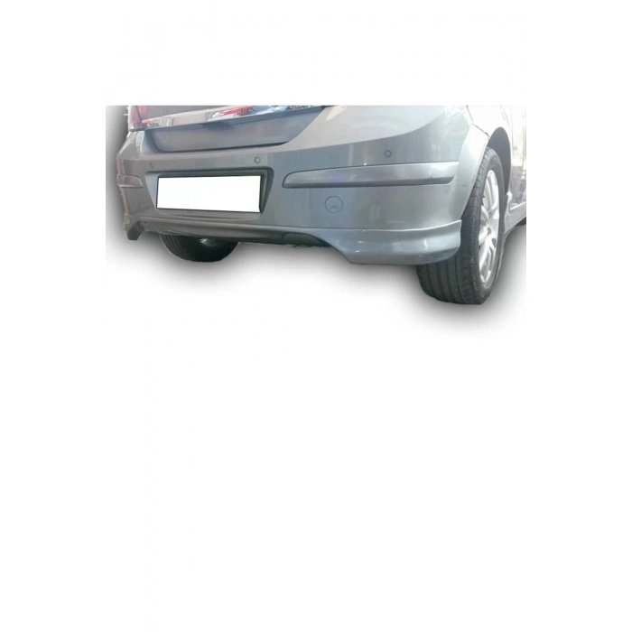 Opel Astra H OPC Line Uyumlu Arka Ek Mat Siyah Plastik 2004-2012
