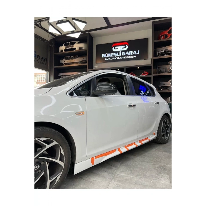Opel Astra J Opc Yan Marşpiyel (ÇİFT) (PLASTİK)