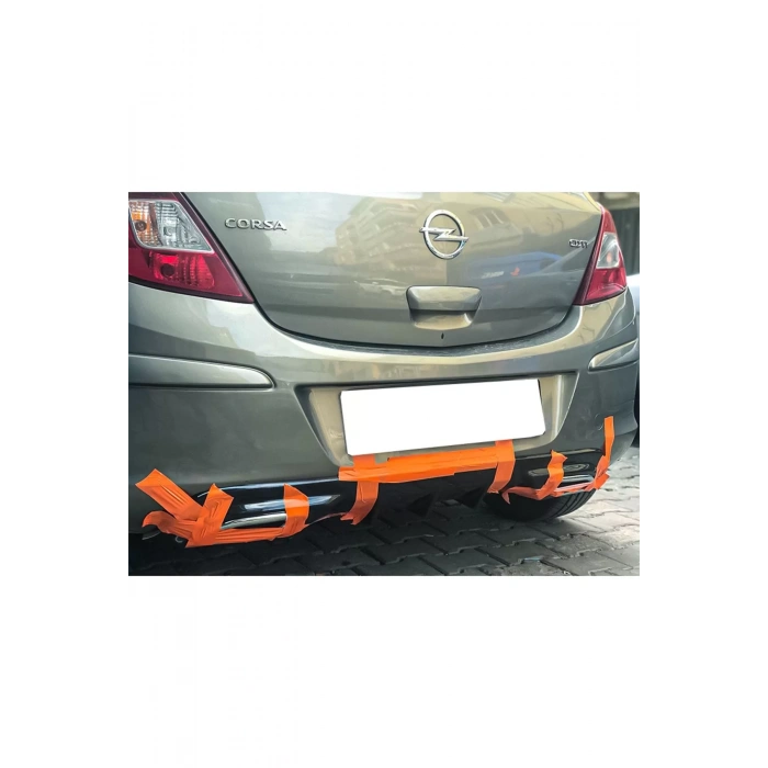 Opel Corsa D Egzoz Görünümlü Difüzör (PLASTİK)
